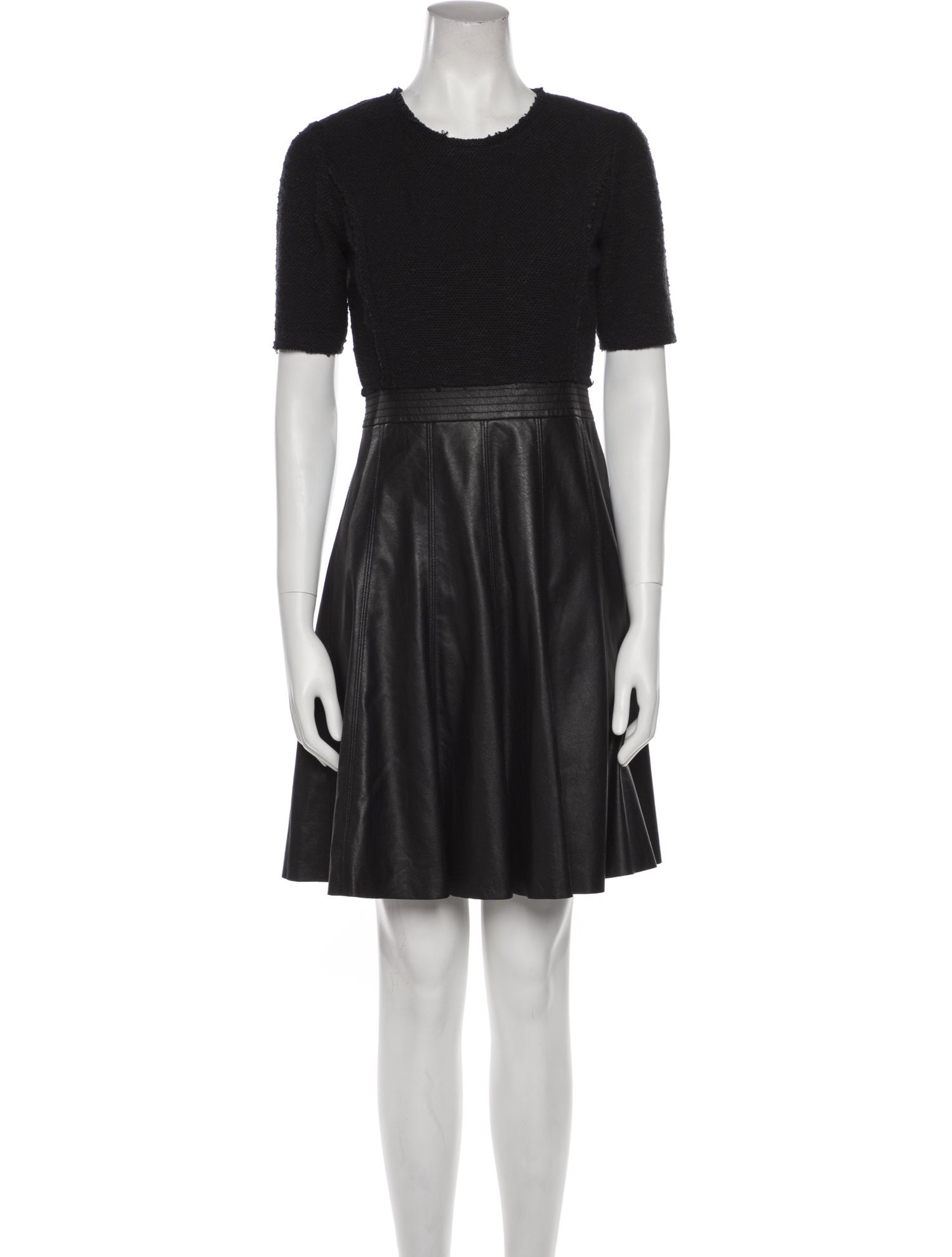 Rebecca Taylor Crew Neck Mini Dress